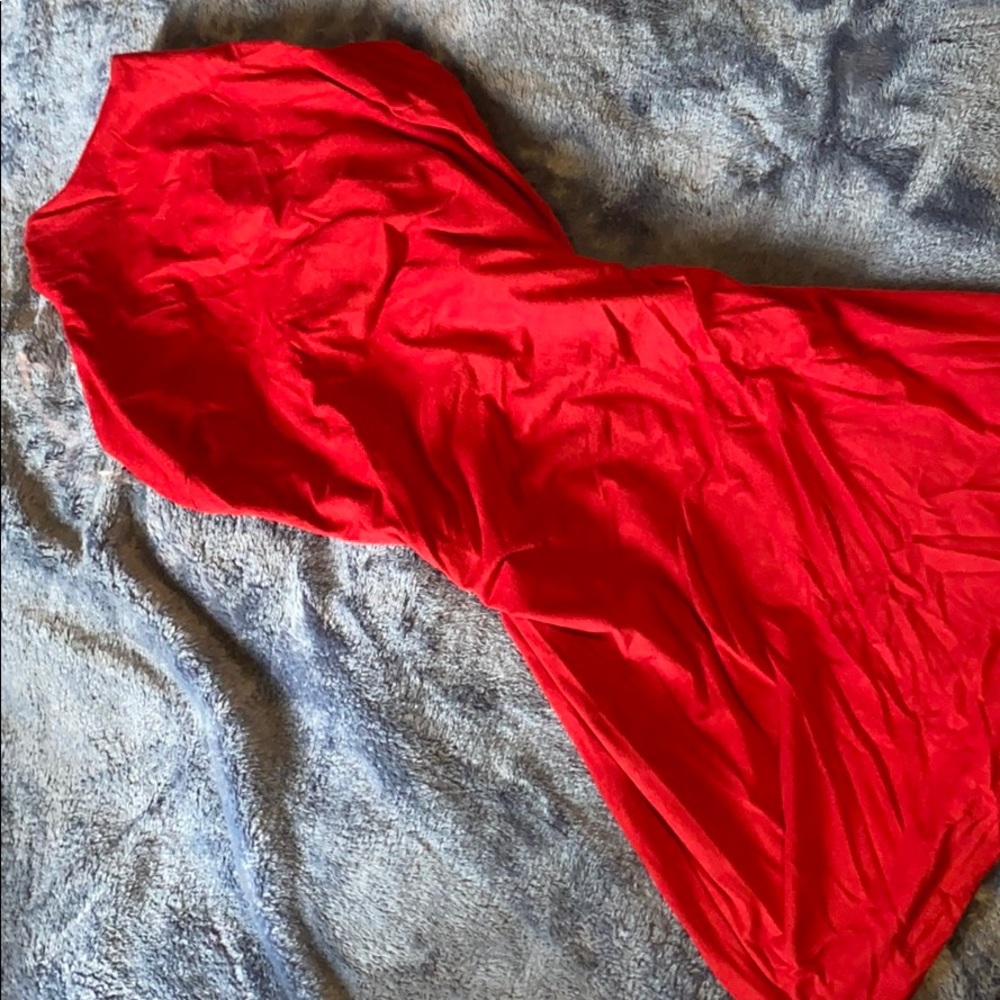 Red dress